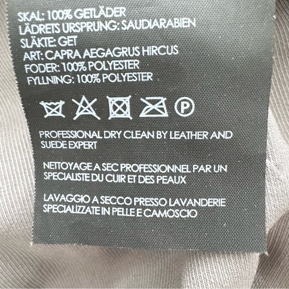 Club Monaco Collection Grey Suede Moto Jacket S - Picture 15 of 16